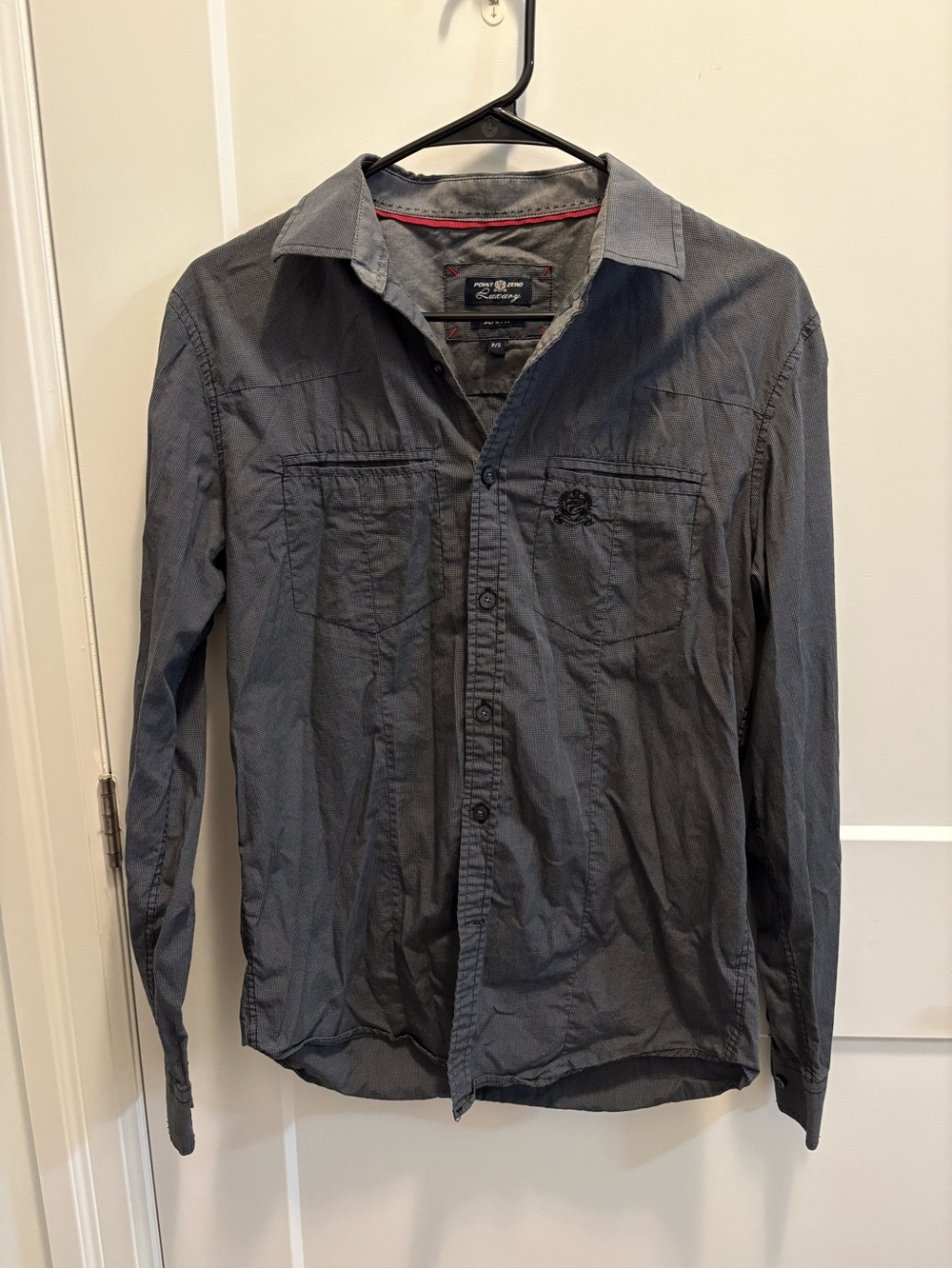 Vintage Y2K Point Zero Luxury button down top